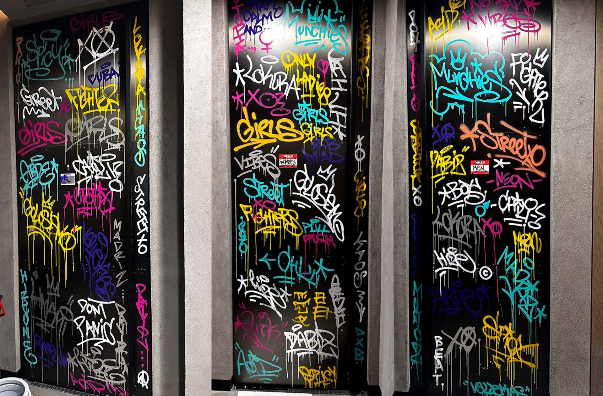 Hize StreetXO visual project with abstract graffiti energy